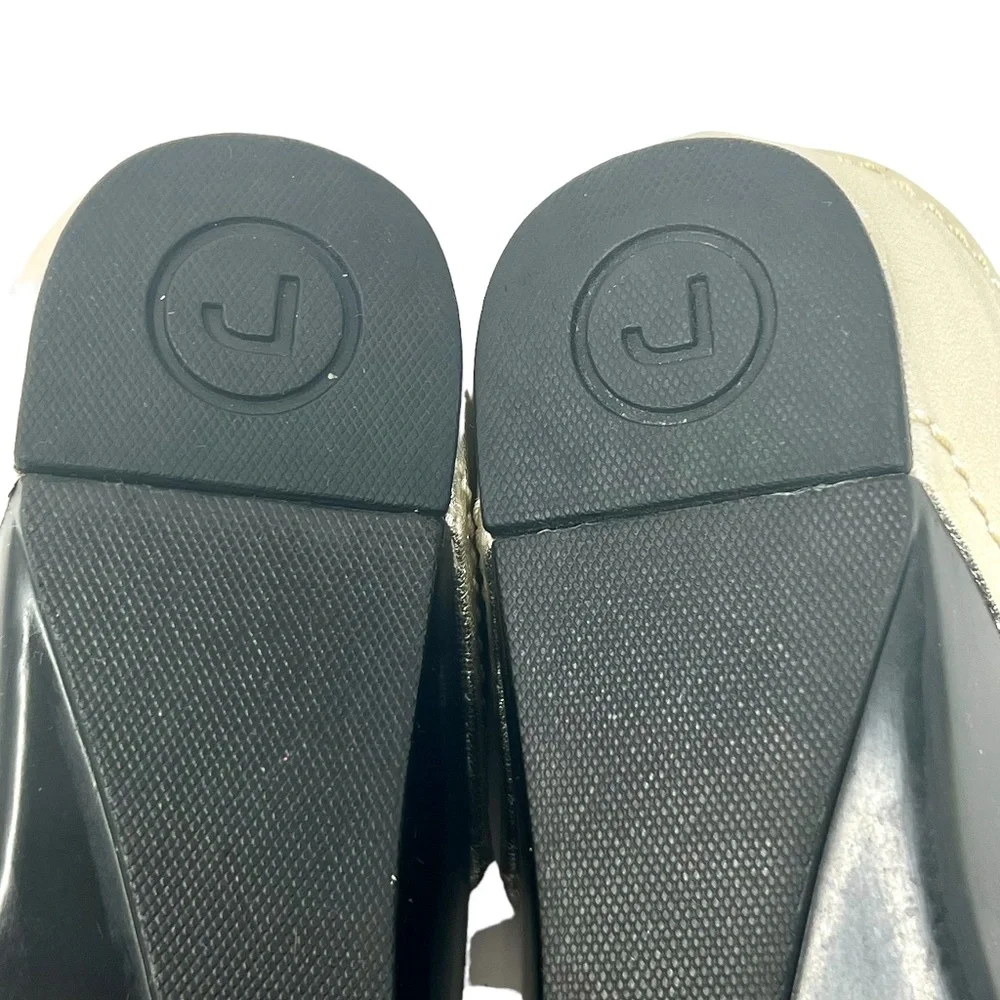 Rockport Dynamic Suspension women's Twist Silver Leather Slide Sandals size 8